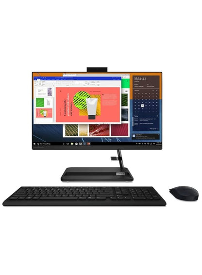 Lenovo Ideacentre Aio 3 27Itl6, All In One Desktop, Intel Core I5-1135G7, 27" Fhd Display, 8Gb Ram, 512Gb Ssd, INTEL Win11, Black