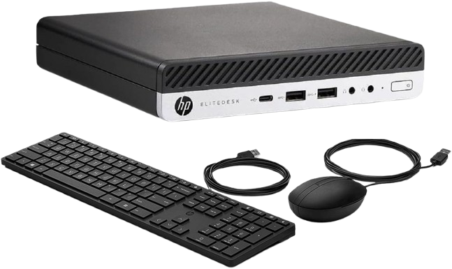 HP EliteDesk 800 G5 Mini Intel Core i5-9500T 16GB RAM 512GB SSD Windows 11 Pro Desktop (Certified Pre-Owned)