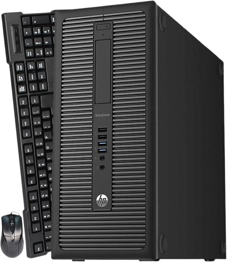 HP ProDesk 600 G1 Tower Intel Core i5-4570 16GB RAM 500GB HDD Windows 11 Desktop (Certified Pre-Owned)