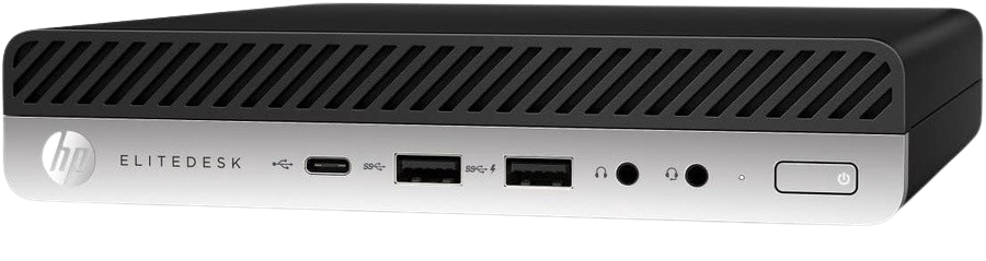 HP EliteDesk 800 G3 DM Intel Core i5-6500T 8GB RAM 256GB SSD Windows 10 Pro Desktop (Certified Pre-Owned)