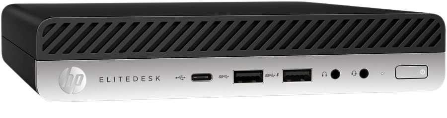 HP EliteDesk 800 G3 DM Intel Core i5-6500T 8GB RAM 256GB SSD Windows 10 Pro Desktop (Certified Pre-Owned)