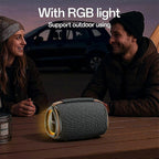 Yesido YSW38 Portable Wireless Bluetooth Speaker – 30W Max Power, RGB Dynamic Lighting, TWS Stereo Pairing & 7-Hour Playtime