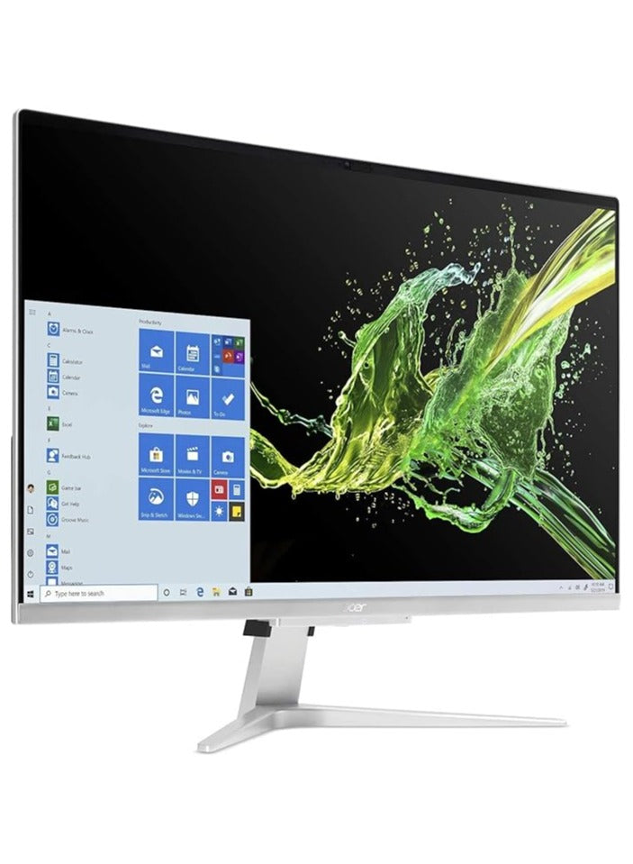 Acer Aspire C27-1655-UA91 AIO Desktop | 27" Full HD IPS Display | 11th Gen Intel Core i7-1135G7 | Nvidia 2GB VGA + Intel Iris Xe Graphics | 8GB DDR4 | 512GB NVMe M.2 SSD | Intel Wireless Wi-Fi 6 | Windows 11 Home