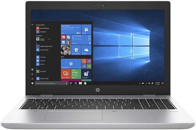 HP ProBook 650 G4 Business Laptop, 15.6" HD Intel Core i5-7th 1.7GHz, 8GB DDR4 RAM, 256GB SSD,