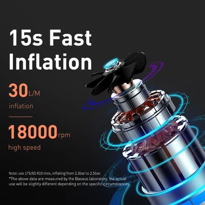 Portable Car Tire Inflator Smart Digital Inflatable Pump For Car Bicycle Boat Air Pump