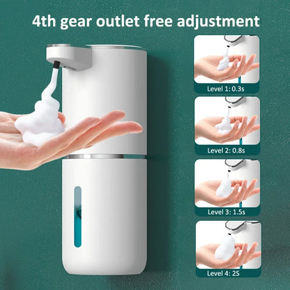 Xiaomi 380ML Automatic Foam Soap P11 Dispenser Bathroom Smart Washing Hand Machine With USB Charging White ABS Material