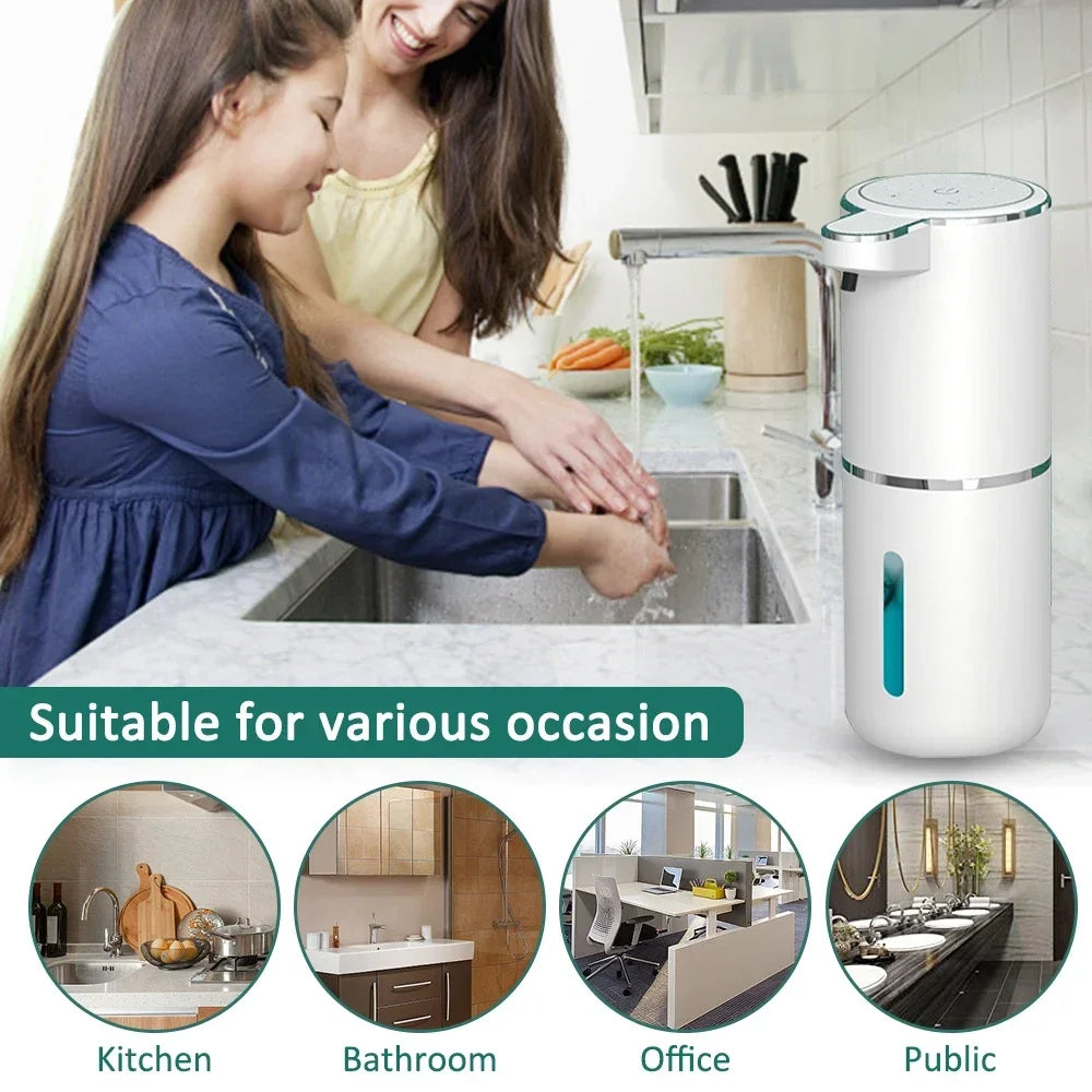 Xiaomi 380ML Automatic Foam Soap P11 Dispenser Bathroom Smart Washing Hand Machine With USB Charging White ABS Material