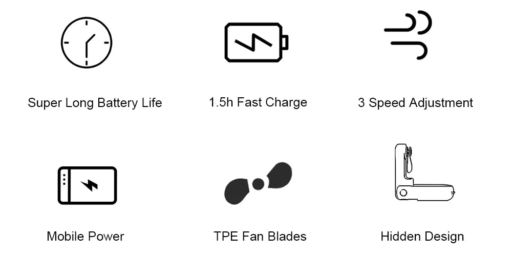 Portable Mini Handheld Fan Small Pocket  Rechargeable Battery