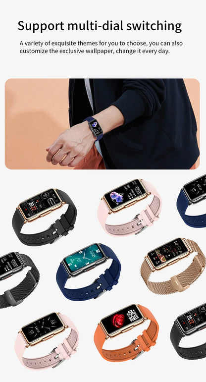 Xiaomi Smart Watch Women Men Bluetooth Connected Phone Music Fitness Sports Bracelet Sleep Monitor Man Smartwatch Women