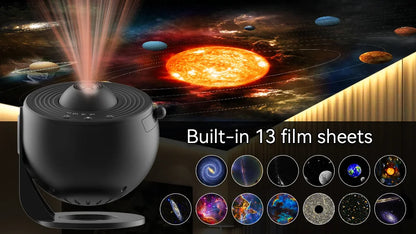 Night Light Galaxy Projector Starry Sky Projector 360° Rotate Planetarium Lamp For Kids Bedroom Valentines Day Gift Wedding Deco